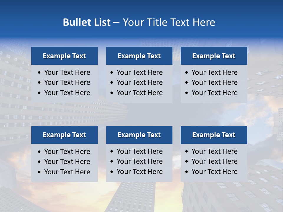 Scenic York Street PowerPoint Template
