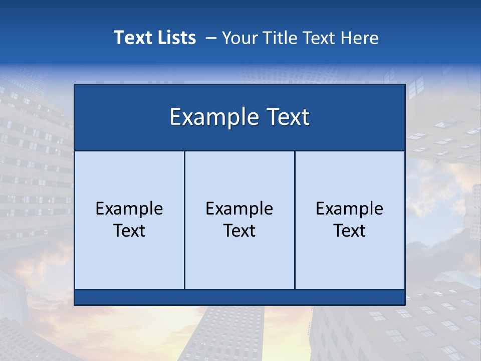 Scenic York Street PowerPoint Template