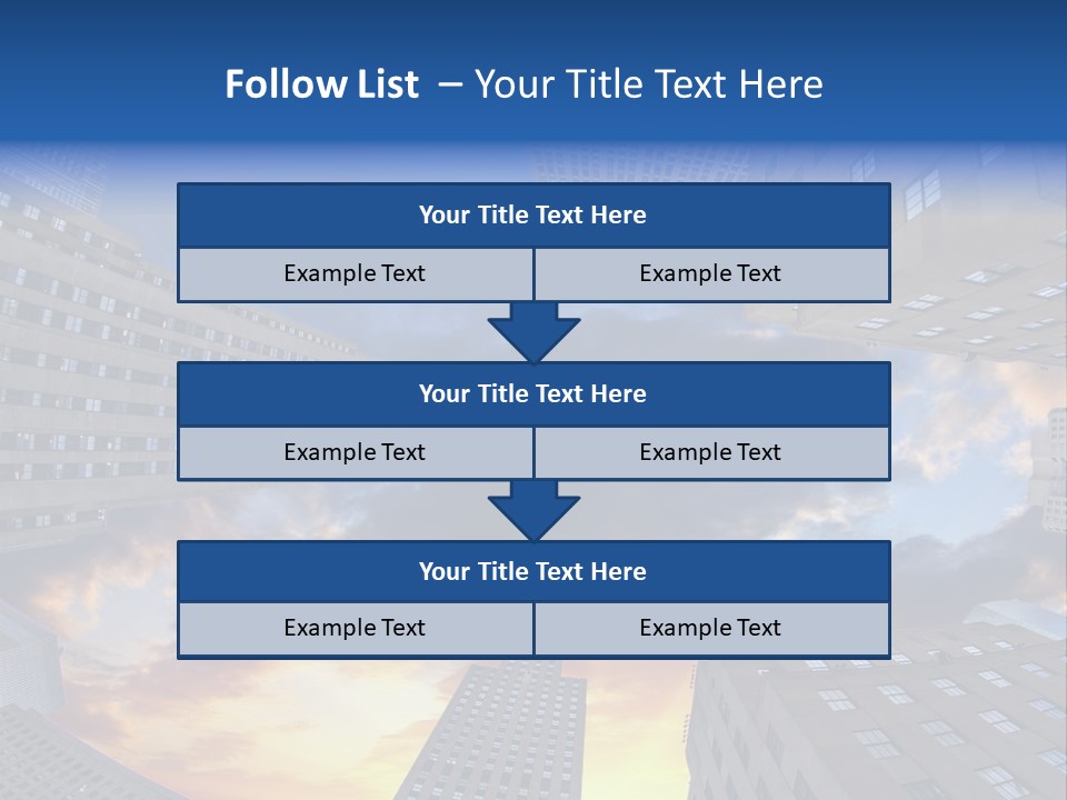 Scenic York Street PowerPoint Template
