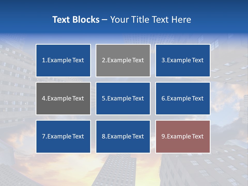 Scenic York Street PowerPoint Template