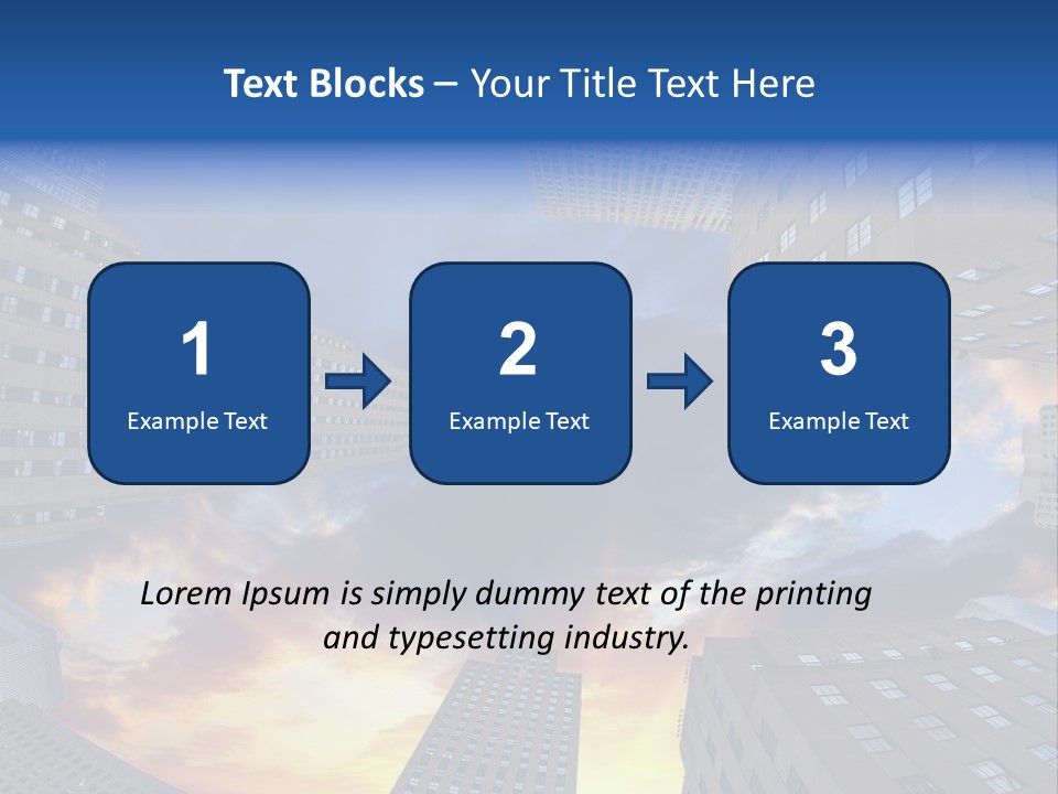 Scenic York Street PowerPoint Template