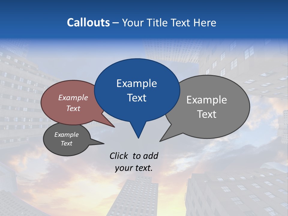 Scenic York Street PowerPoint Template