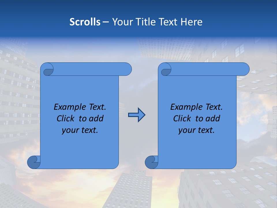 Scenic York Street PowerPoint Template