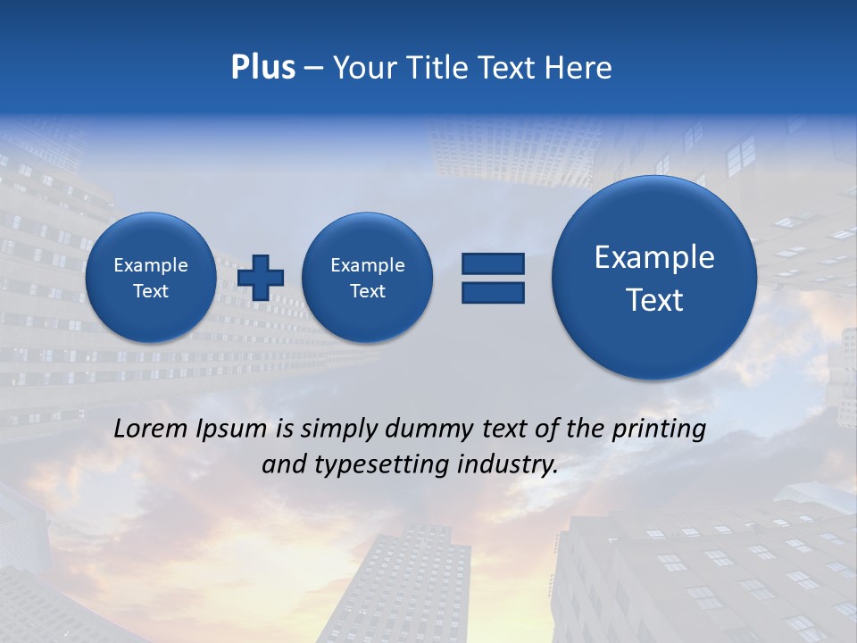 Scenic York Street PowerPoint Template
