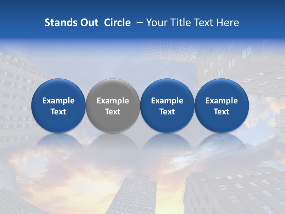 Scenic York Street PowerPoint Template