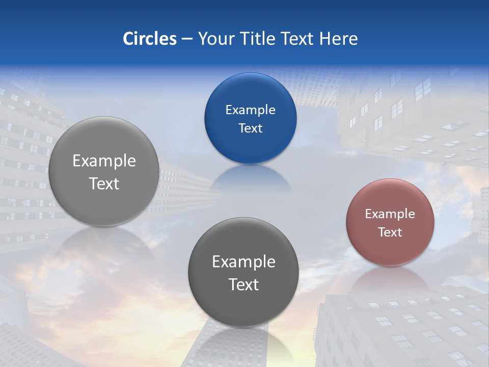 Scenic York Street PowerPoint Template