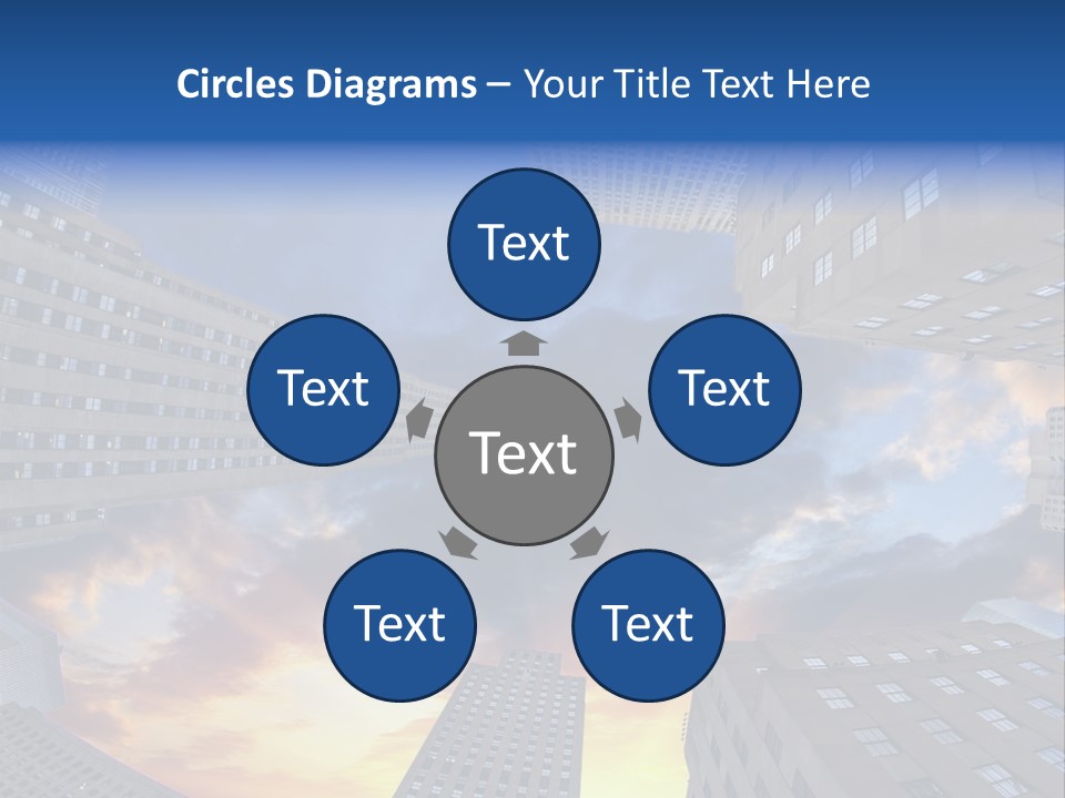 Scenic York Street PowerPoint Template