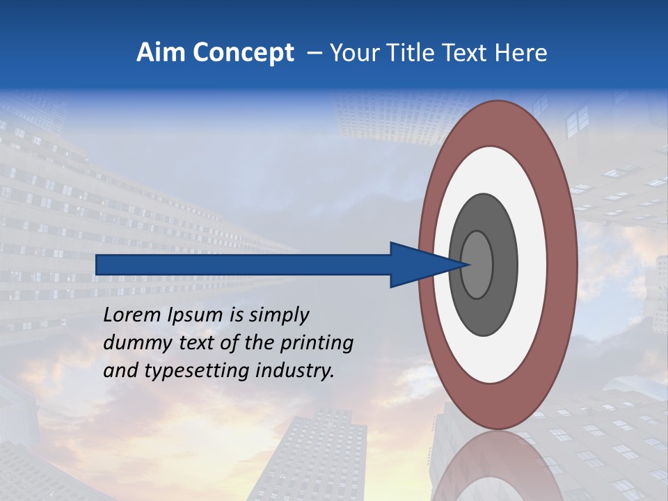 Scenic York Street PowerPoint Template