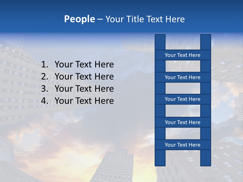 Scenic York Street PowerPoint Template