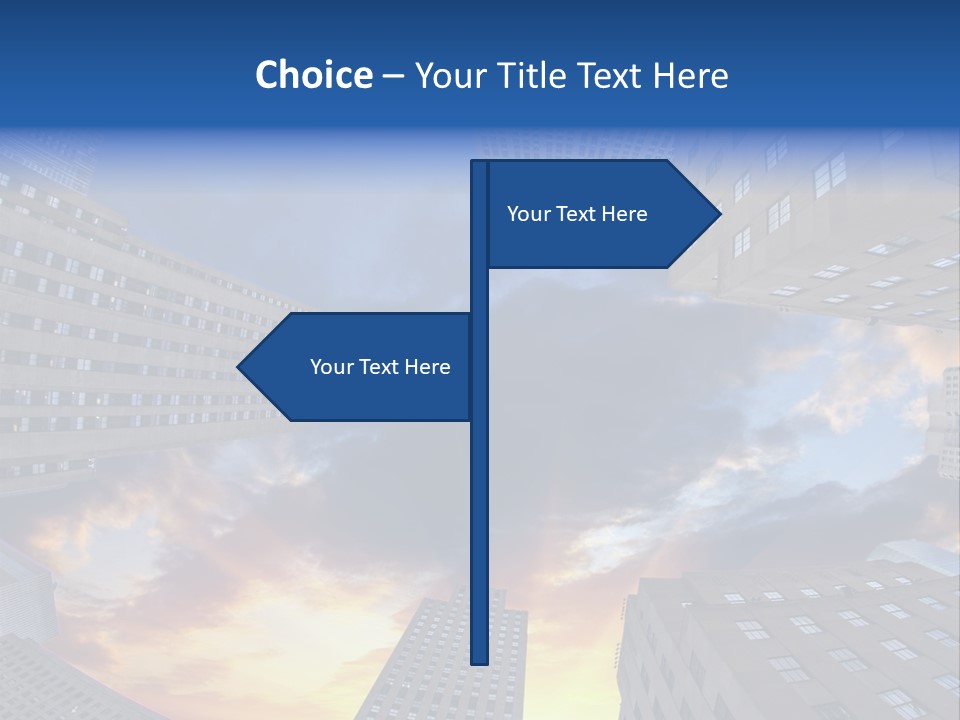 Scenic York Street PowerPoint Template