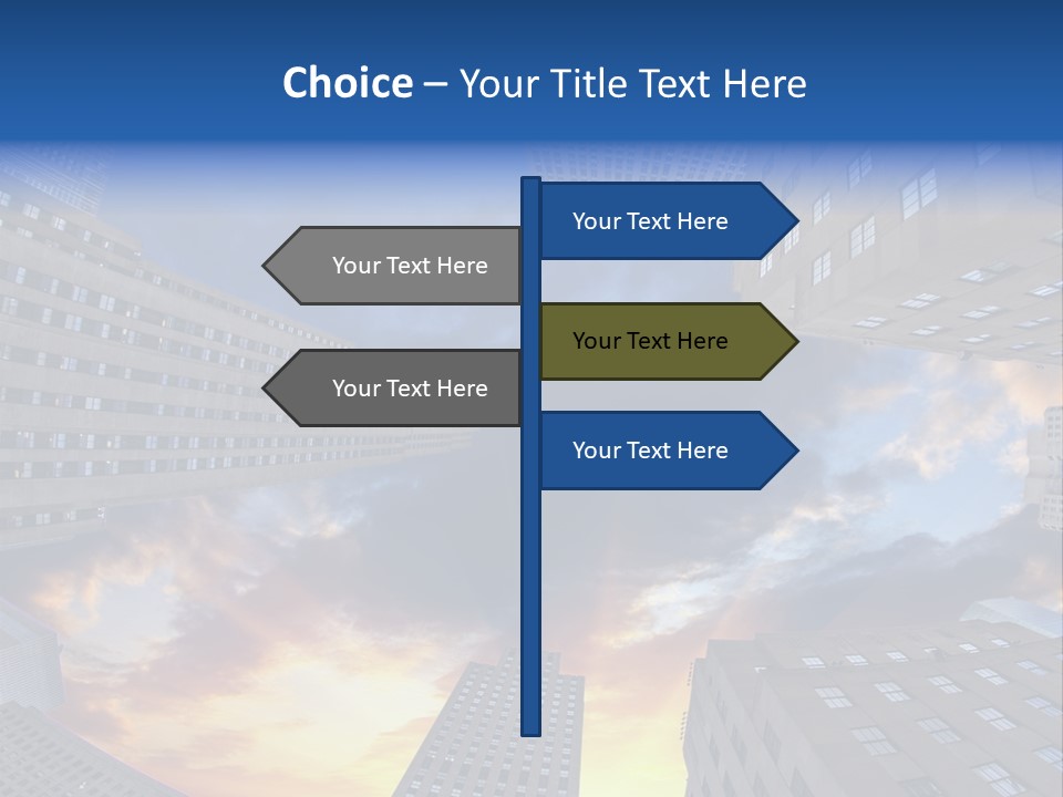 Scenic York Street PowerPoint Template