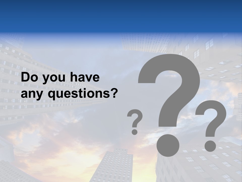 Scenic York Street PowerPoint Template