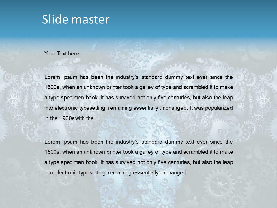 Idea Creativity Communicate PowerPoint Template