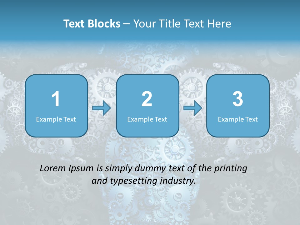 Idea Creativity Communicate PowerPoint Template