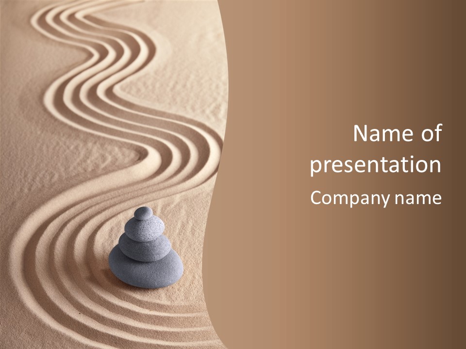 Pattern Zen Conceptual PowerPoint Template