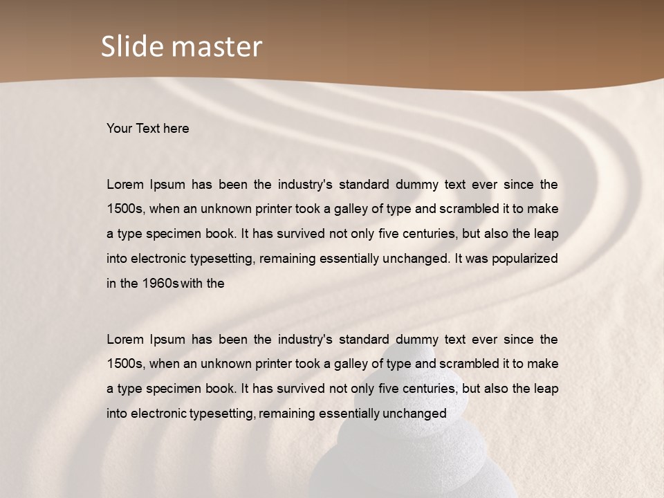 Pattern Zen Conceptual PowerPoint Template