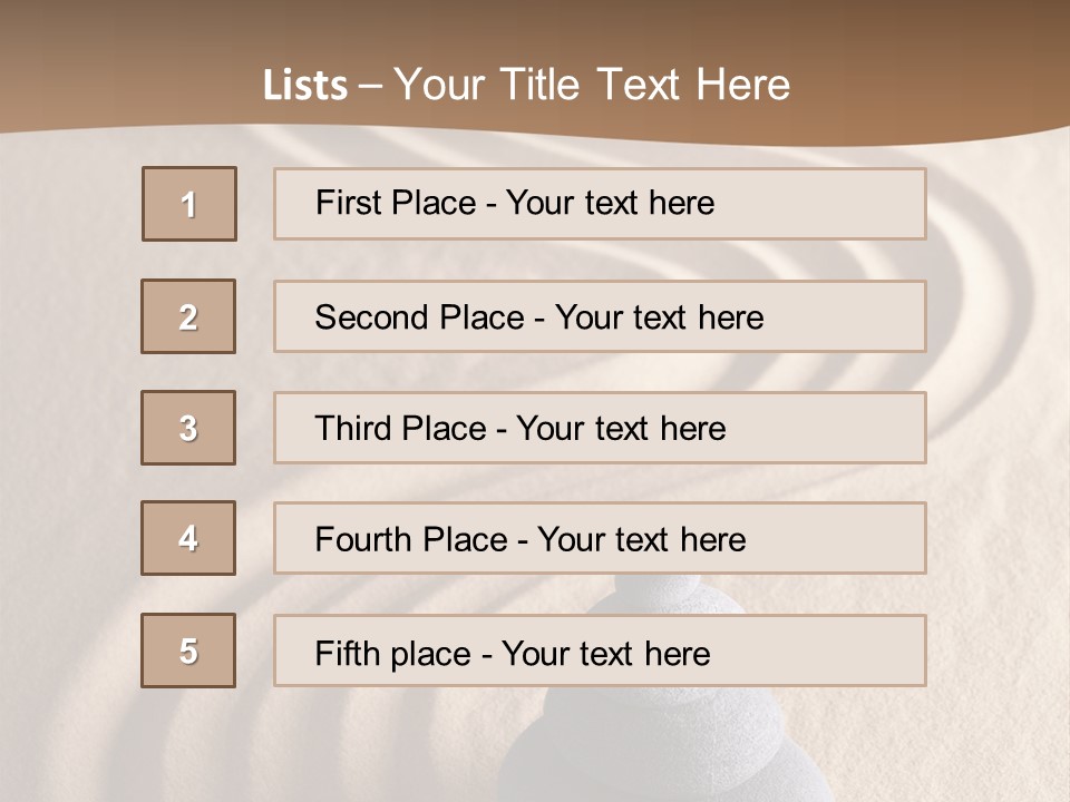 Pattern Zen Conceptual PowerPoint Template