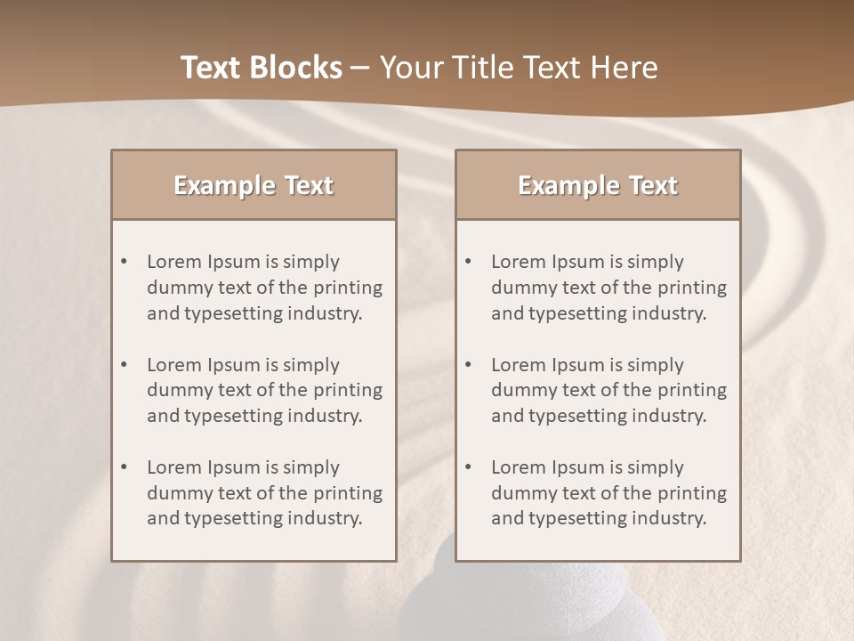 Pattern Zen Conceptual PowerPoint Template