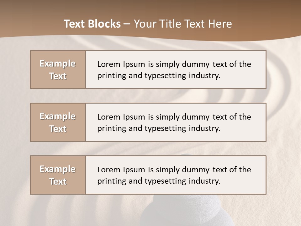 Pattern Zen Conceptual PowerPoint Template