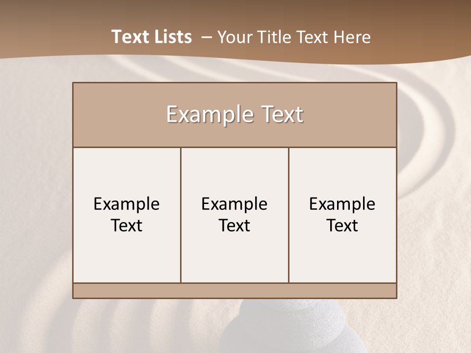 Pattern Zen Conceptual PowerPoint Template