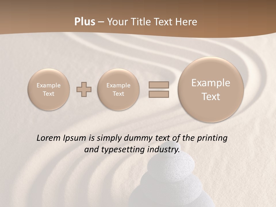 Pattern Zen Conceptual PowerPoint Template