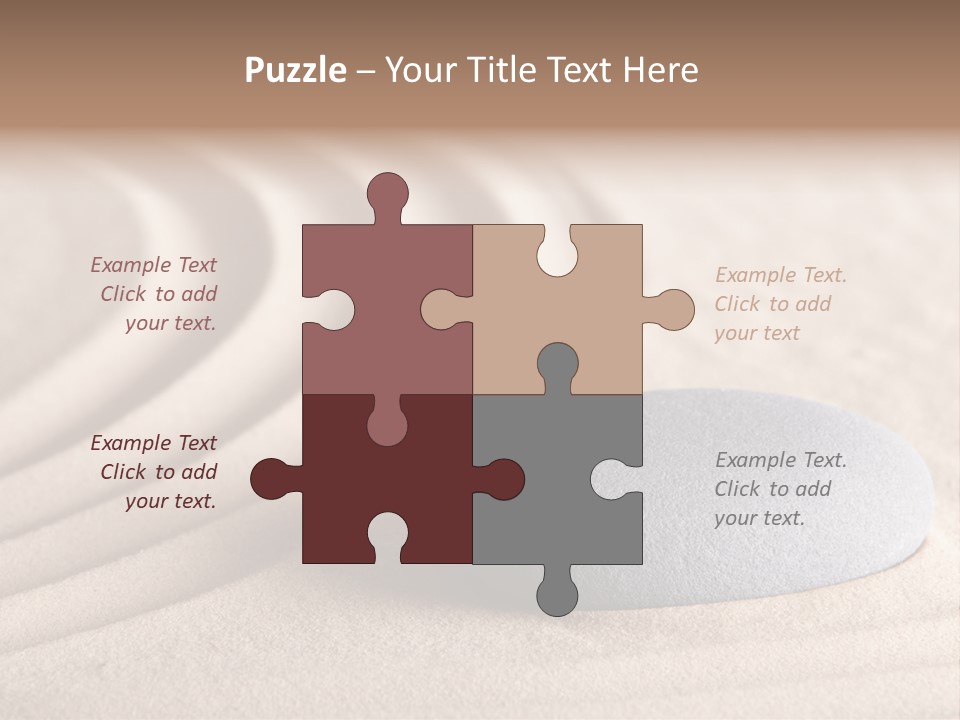 Conceptual Rock Nobody PowerPoint Template