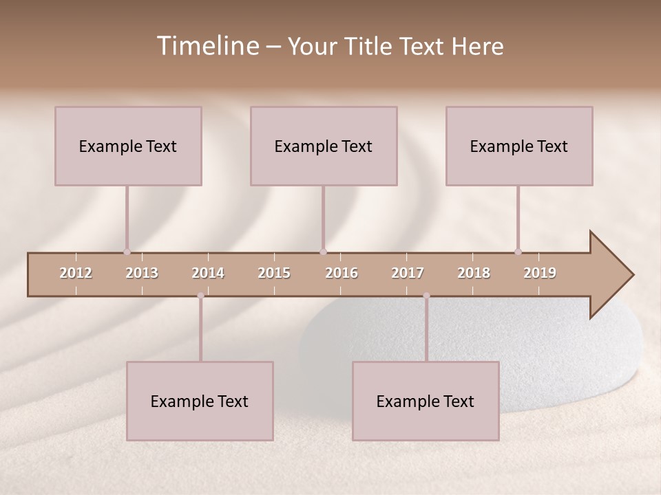 Conceptual Rock Nobody PowerPoint Template