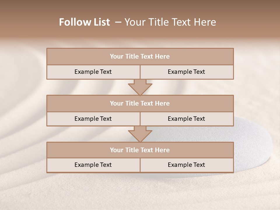 Conceptual Rock Nobody PowerPoint Template