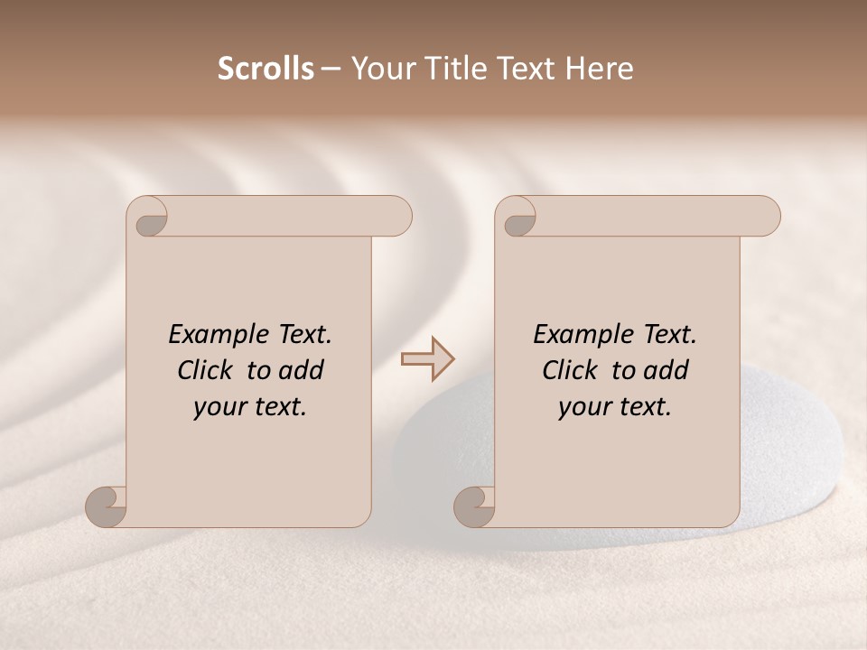 Conceptual Rock Nobody PowerPoint Template