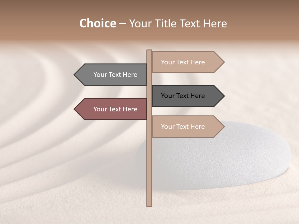 Conceptual Rock Nobody PowerPoint Template