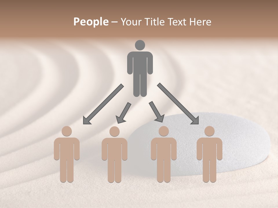 Conceptual Rock Nobody PowerPoint Template