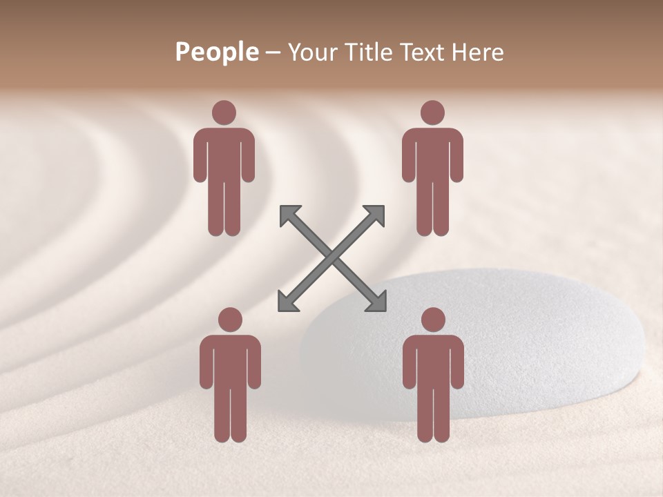 Conceptual Rock Nobody PowerPoint Template