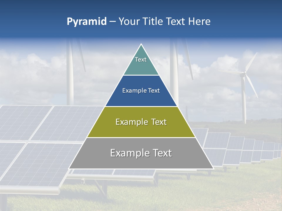 Sustainable Global Turbine PowerPoint Template
