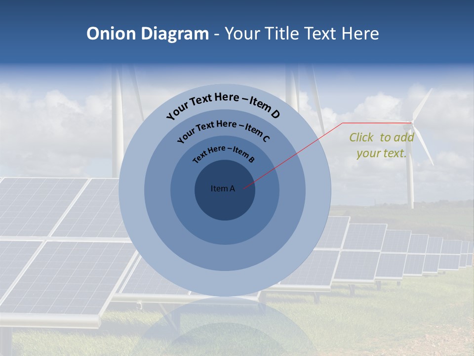 Sustainable Global Turbine PowerPoint Template