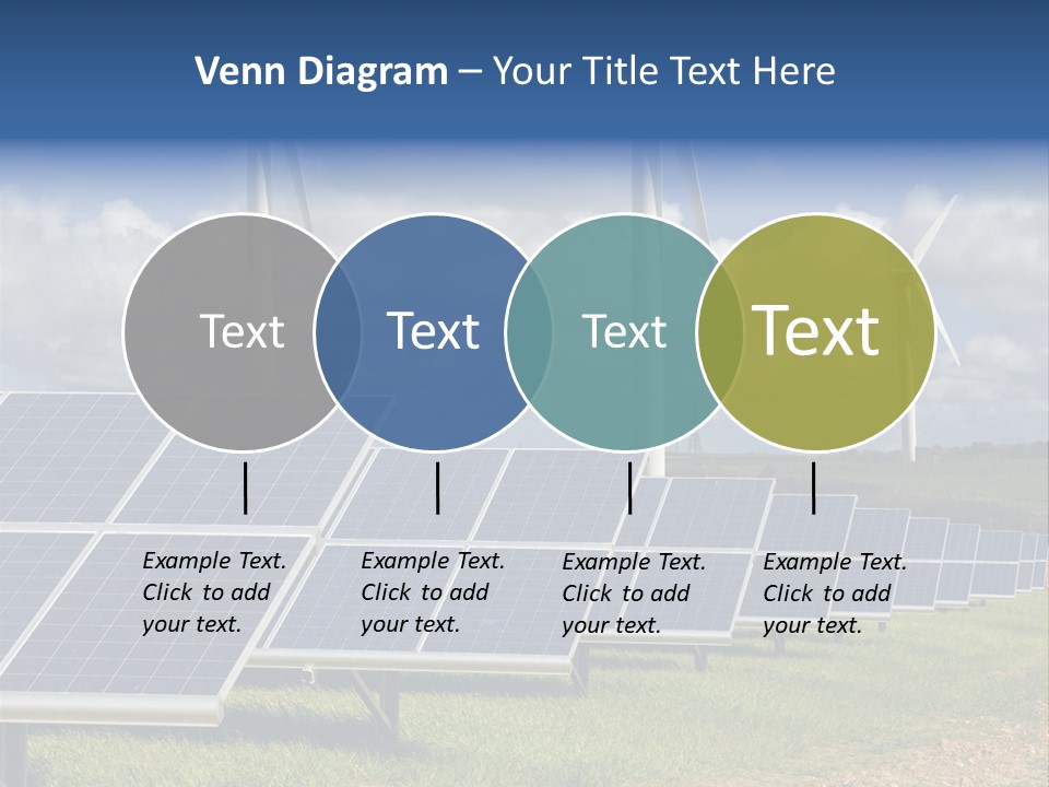Sustainable Global Turbine PowerPoint Template
