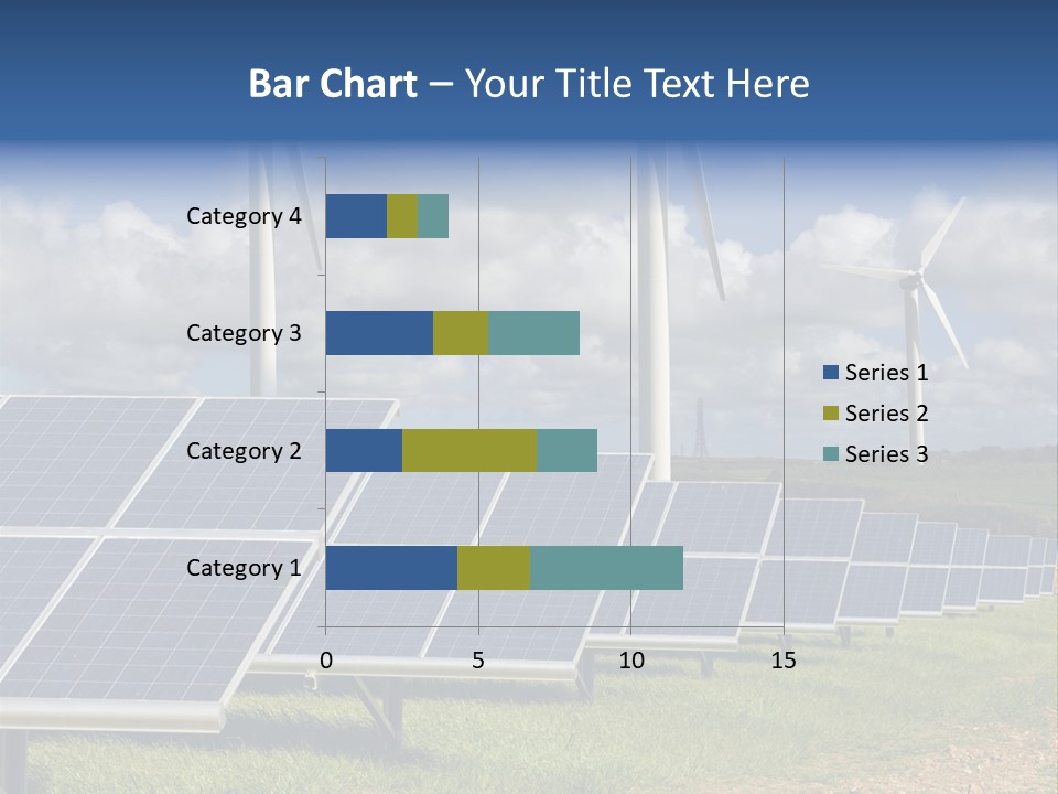 Sustainable Global Turbine PowerPoint Template