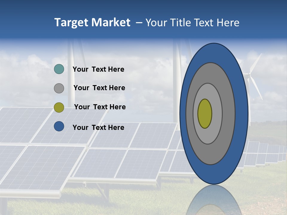 Sustainable Global Turbine PowerPoint Template