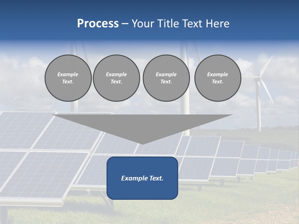 Sustainable Global Turbine PowerPoint Template