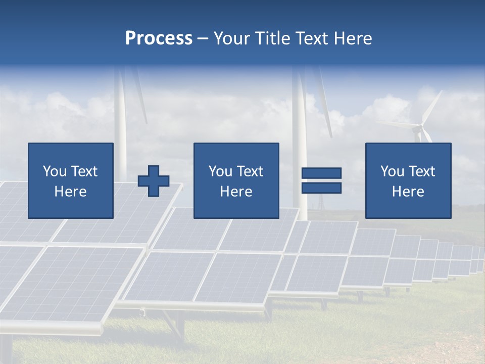 Sustainable Global Turbine PowerPoint Template