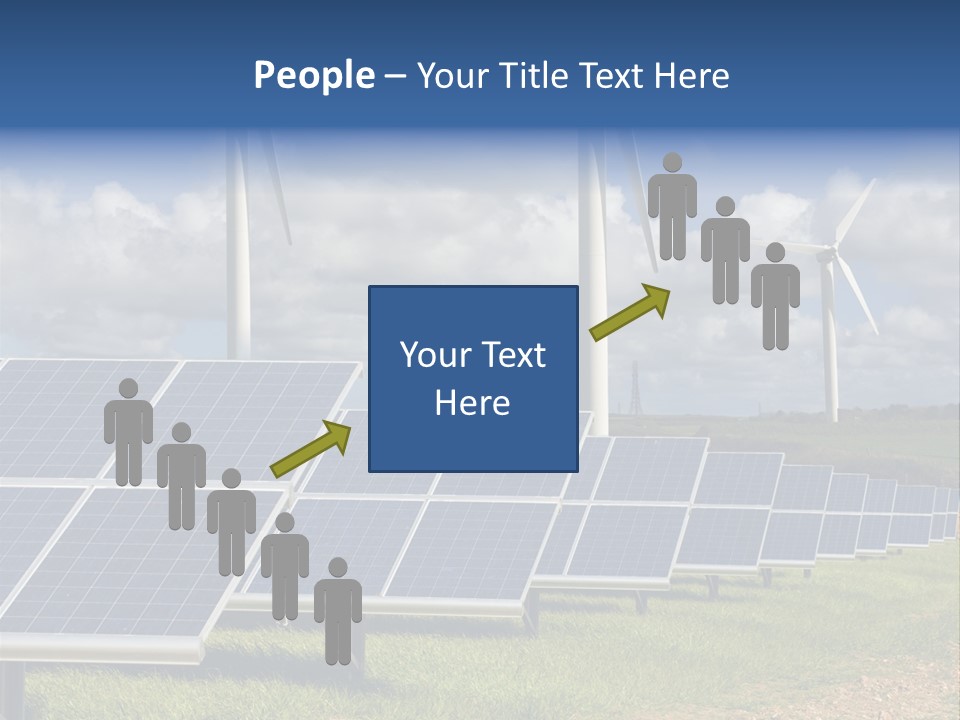 Sustainable Global Turbine PowerPoint Template