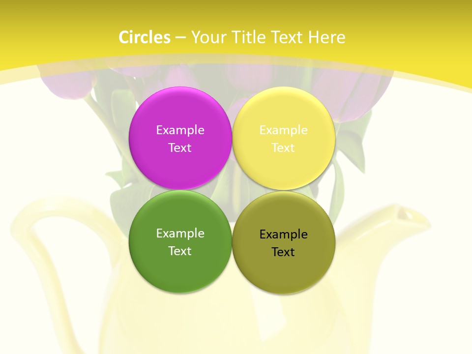 Beauty Floral Surprise PowerPoint Template