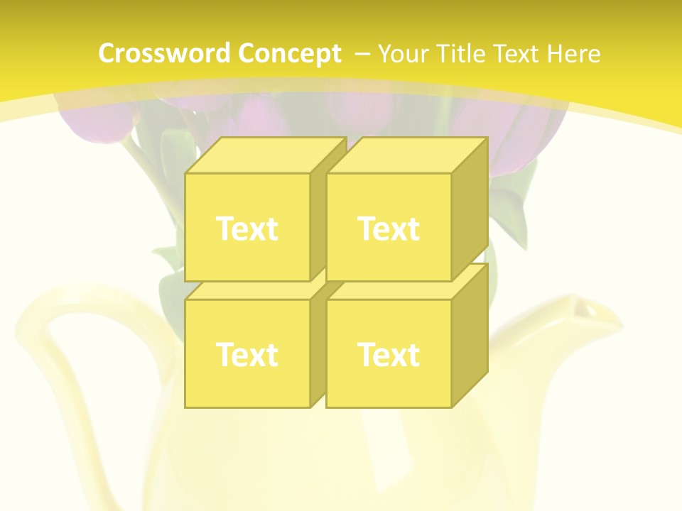 Beauty Floral Surprise PowerPoint Template