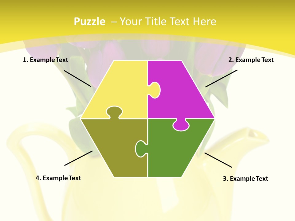 Beauty Floral Surprise PowerPoint Template