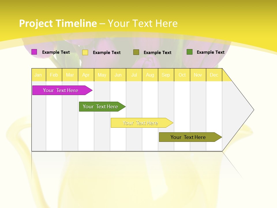 Beauty Floral Surprise PowerPoint Template