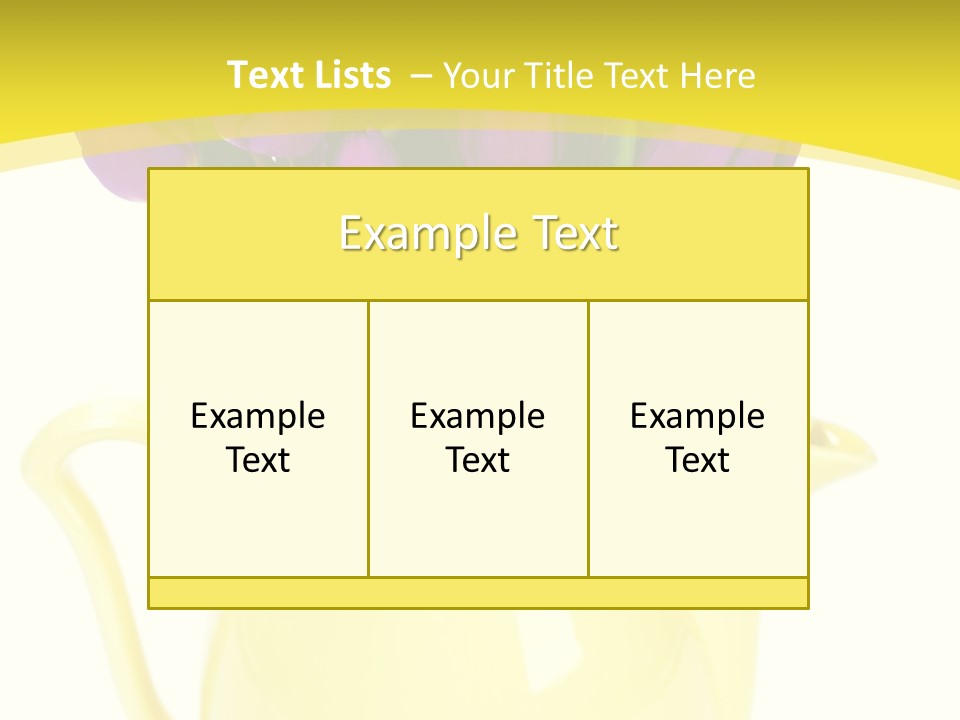 Beauty Floral Surprise PowerPoint Template