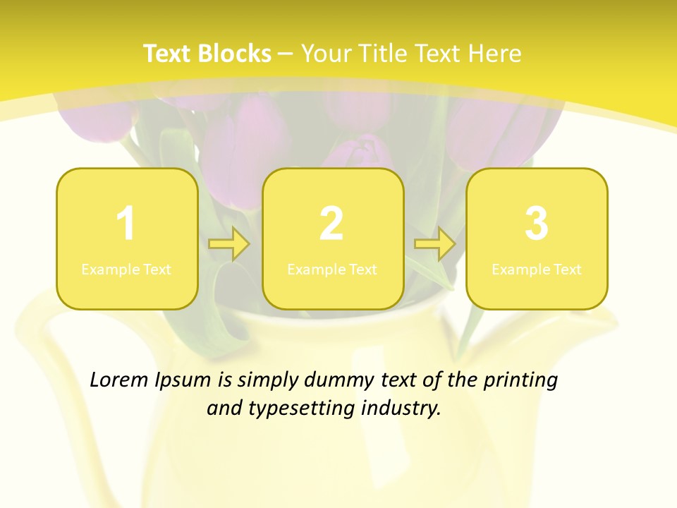 Beauty Floral Surprise PowerPoint Template