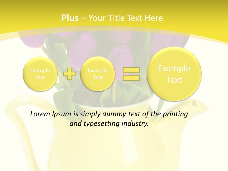 Beauty Floral Surprise PowerPoint Template
