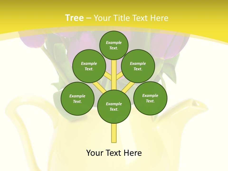 Beauty Floral Surprise PowerPoint Template