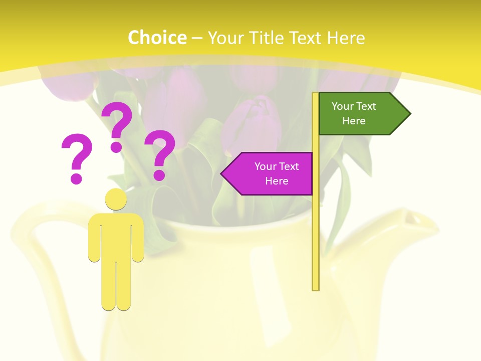 Beauty Floral Surprise PowerPoint Template