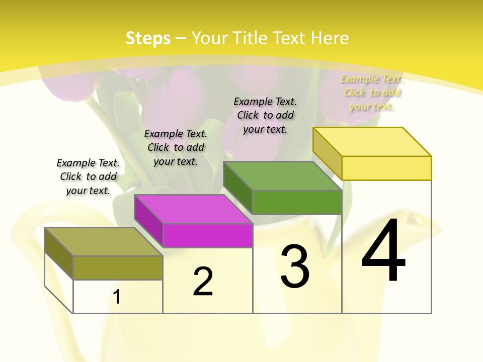 Beauty Floral Surprise PowerPoint Template